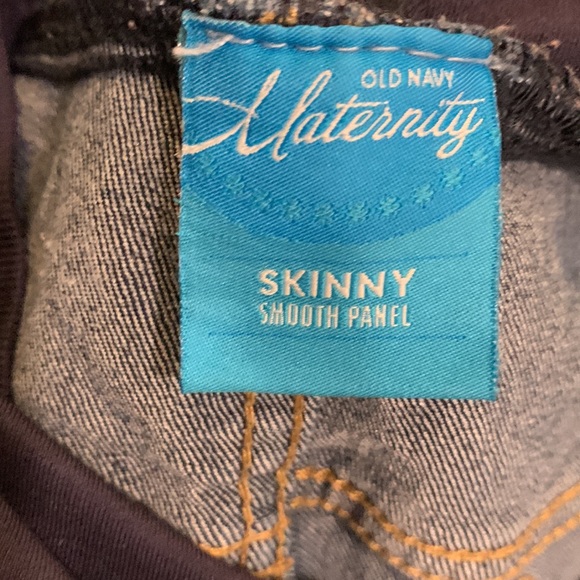 Old Navy Maternity Blue Skinny Jeans Size 8 - Picture 4 of 4